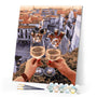 paint by numbers | Cheers on the Roof | cities intermediate romance | FiguredArt