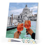 paint by numbers | Cheers in Venice | cities intermediate romance | FiguredArt