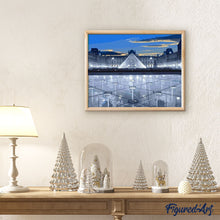 Load image into Gallery viewer, paint by numbers | Louvre Museum | cities intermediate | FiguredArt
