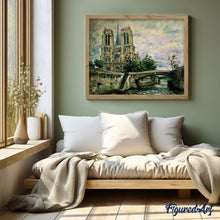 Load image into Gallery viewer, paint by numbers | Notre Dame Vintage | advanced cities | FiguredArt