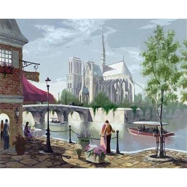 paint by numbers | Notre Dame by Daylight | advanced cities | FiguredArt