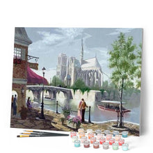 Load image into Gallery viewer, paint by numbers | Notre Dame by Daylight | advanced cities | FiguredArt