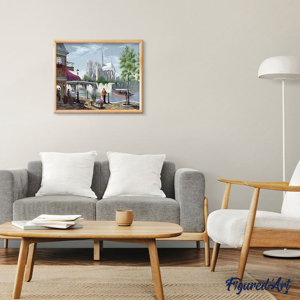 paint by numbers | Notre Dame by Daylight | advanced cities | FiguredArt