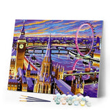 paint by numbers | Beautiful London | cities intermediate | FiguredArt