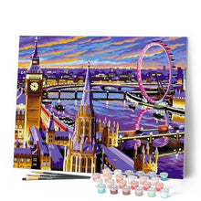 Load image into Gallery viewer, paint by numbers | Beautiful London | cities intermediate | FiguredArt