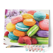 Load image into Gallery viewer, paint by numbers | Macaroons | advanced kitchen | FiguredArt