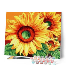 Load image into Gallery viewer, paint by numbers | Large Sunflowers | easy flowers | FiguredArt