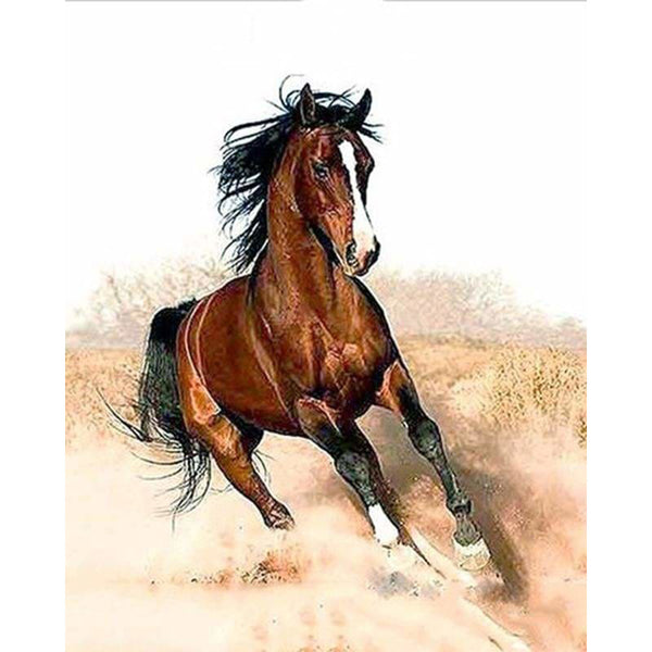 paint by numbers | Horse in full swing | animals easy horses | FiguredArt