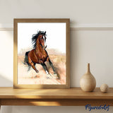 paint by numbers | Horse in full swing | animals easy horses | FiguredArt