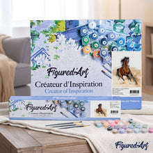 Load image into Gallery viewer, paint by numbers | Horse in full swing | animals easy horses | FiguredArt