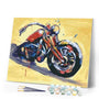 paint by numbers | Motorcycle | cars and motos intermediate | FiguredArt