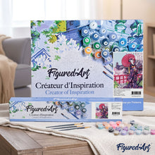 Load image into Gallery viewer, paint by numbers | Japanese Kimono | easy world | FiguredArt