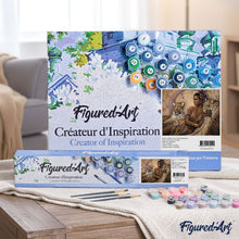 Load image into Gallery viewer, paint by numbers | Goddess and Leopards | advanced animals leopards nude | FiguredArt