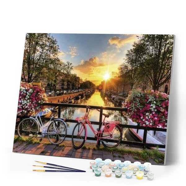 paint by numbers | Amsterdam | advanced cities | FiguredArt