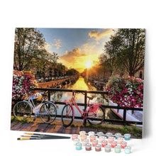 Load image into Gallery viewer, paint by numbers | Amsterdam | advanced cities | FiguredArt