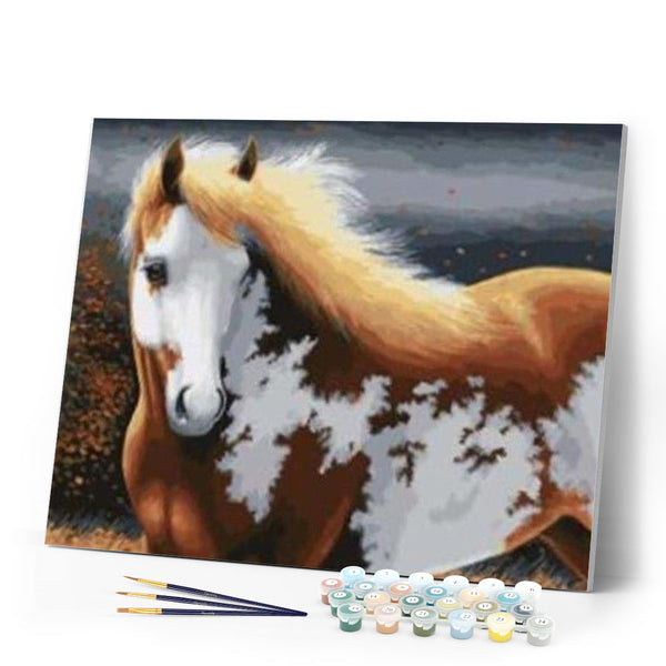 paint by numbers | Magic Horse | advanced animals horses | FiguredArt