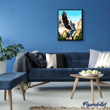 paint by numbers | Mountain Eagle | animals birds eagles easy landscapes | FiguredArt