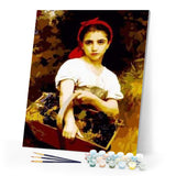 paint by numbers | Fruit Harvest | intermediate portrait | FiguredArt