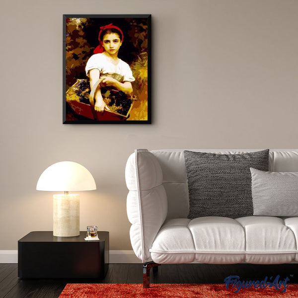 paint by numbers | Fruit Harvest | intermediate portrait | FiguredArt