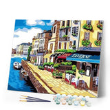 paint by numbers | La Seine in Paris | cities easy | FiguredArt