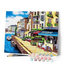 Load image into Gallery viewer, paint by numbers | La Seine in Paris | cities easy | FiguredArt