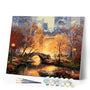 paint by numbers | Twilight Manhattan | advanced landscapes | FiguredArt
