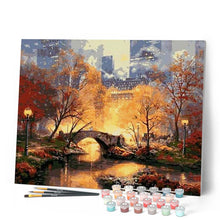 Load image into Gallery viewer, paint by numbers | Twilight Manhattan | advanced landscapes | FiguredArt