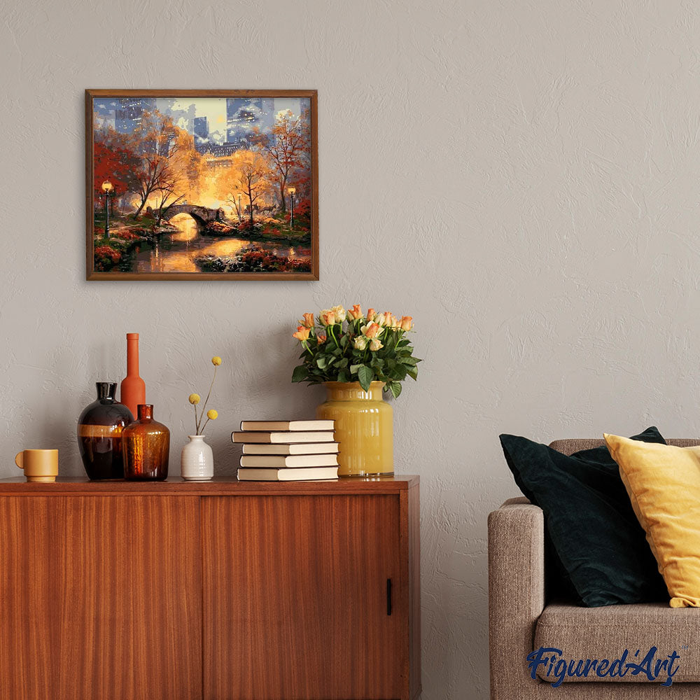 paint by numbers | Twilight Manhattan | advanced landscapes | FiguredArt