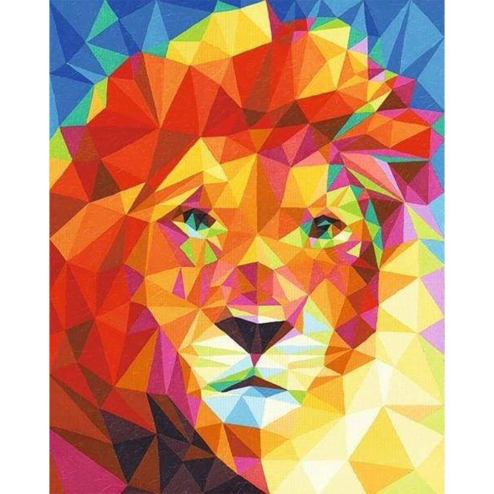 paint by numbers | Grand Lion Art | animals easy lions | FiguredArt