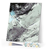 paint by numbers | Abstract Black And White | abstract intermediate | FiguredArt