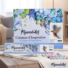 Load image into Gallery viewer, paint by numbers | Parrot in full Flight | advanced animals birds parrots | FiguredArt