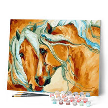 Load image into Gallery viewer, paint by numbers | Horses | animals horses intermediate | FiguredArt