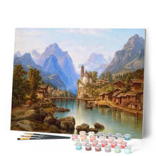 Load image into Gallery viewer, paint by numbers | Magic Town | advanced landscapes | FiguredArt