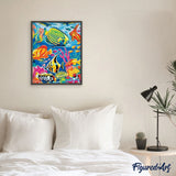 paint by numbers | Underwater World | animals fish intermediate | FiguredArt
