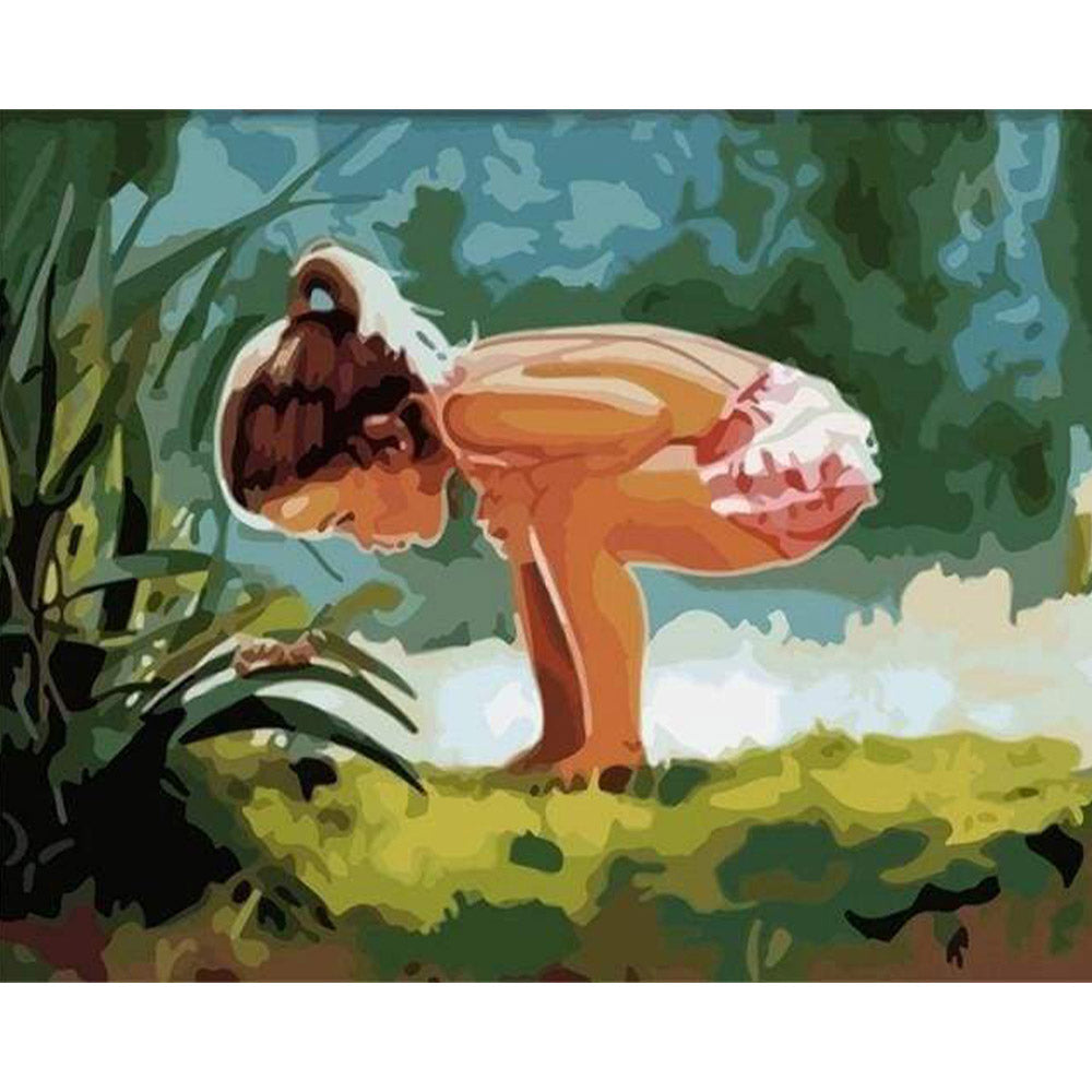 paint by numbers | Summer Child | easy kids | FiguredArt