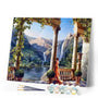 paint by numbers | A Goddess at the waters edge | advanced landscapes | FiguredArt