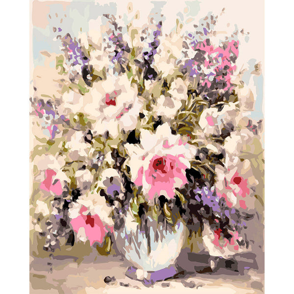 paint by numbers | Lavender In Full Bloom | advanced flowers | FiguredArt