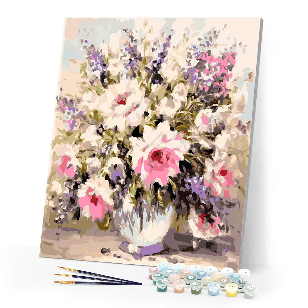 paint by numbers | Lavender In Full Bloom | advanced flowers | FiguredArt