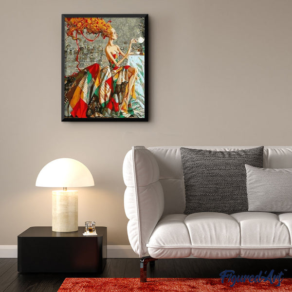paint by numbers | Tea Time | advanced portrait | FiguredArt