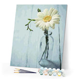 paint by numbers | One little Flower | flowers intermediate | FiguredArt