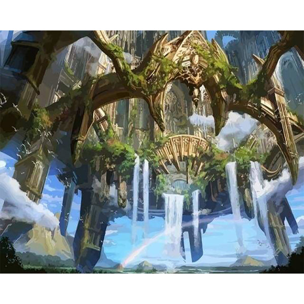 paint by numbers | Wonderland Rainbow | advanced landscapes | FiguredArt