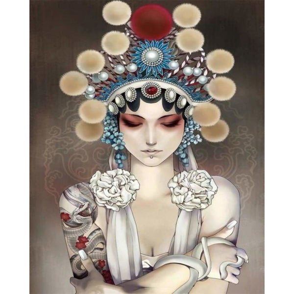 paint by numbers | Theatrical beauty | easy world | FiguredArt