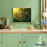 paint by numbers | Sunlight Forest | advanced trees | FiguredArt