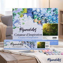 Load image into Gallery viewer, paint by numbers | Sunlight Forest | advanced trees | FiguredArt