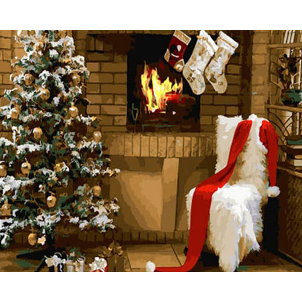paint by numbers | Christmas Tree | christmas intermediate trees | FiguredArt