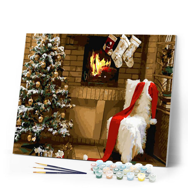 paint by numbers | Christmas Tree | christmas intermediate trees | FiguredArt