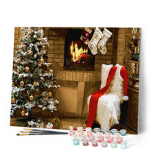 Load image into Gallery viewer, paint by numbers | Christmas Tree | christmas intermediate trees | FiguredArt