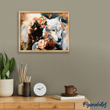 paint by numbers | Wolf Sensuality | animals intermediate wolves | FiguredArt