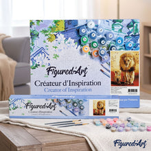 Load image into Gallery viewer, paint by numbers | Lion and cub | animals easy lions | FiguredArt