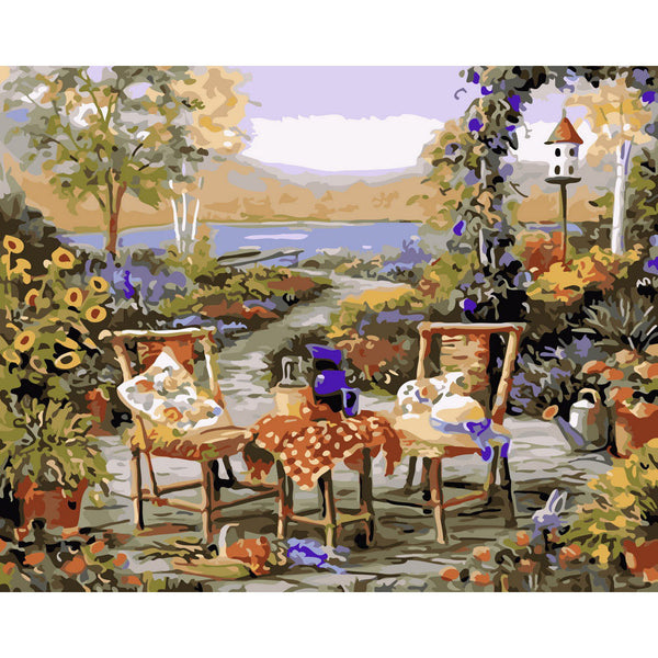 Dining by the lake